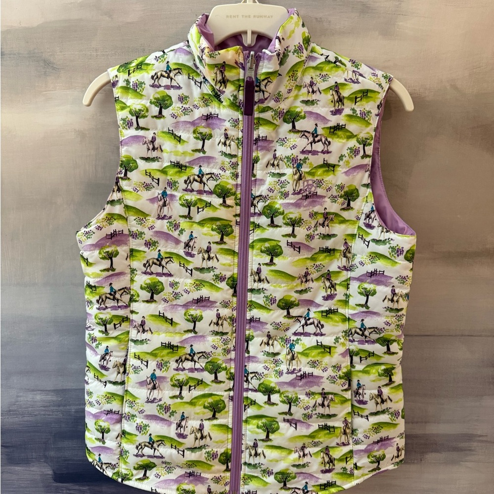 ARIAT Girls RARE Horseback Riding Shell Vest XXL - Picture 5 of 7